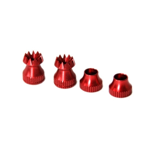 SECRAFT Transmitter Stick Ends V2 Red - FUTABA SECRAFT Transmitter Stick Ends V2 Red - FUTABA